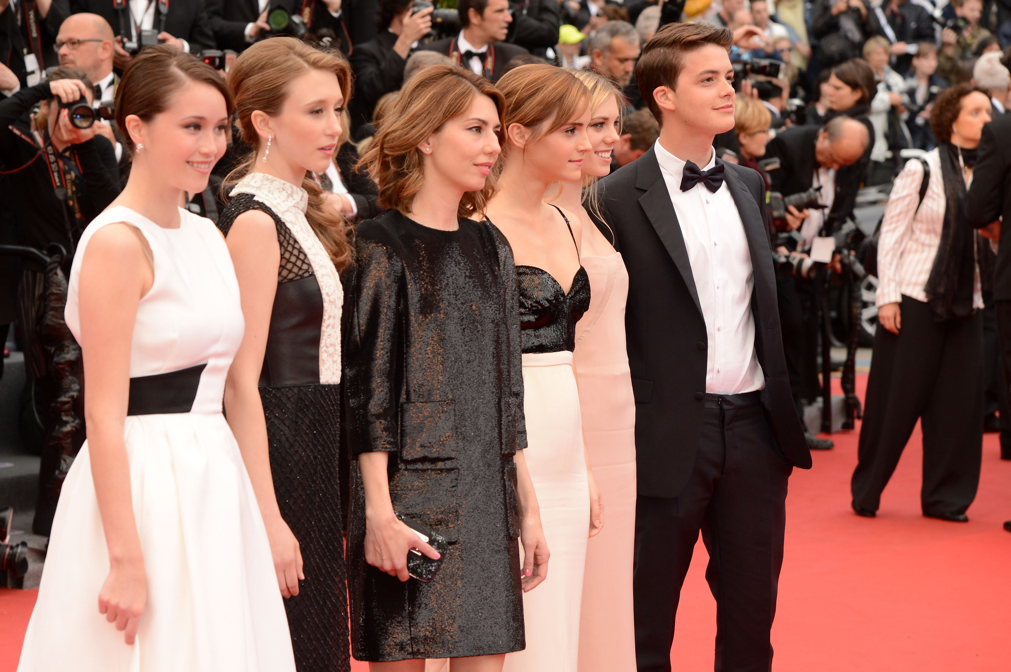 Sofia Coppola, Emma Watson, Israel Broussard, Taissa Farmiga, Katie Chang and Claire Julien at event of Elitinis jaunimas (2013)