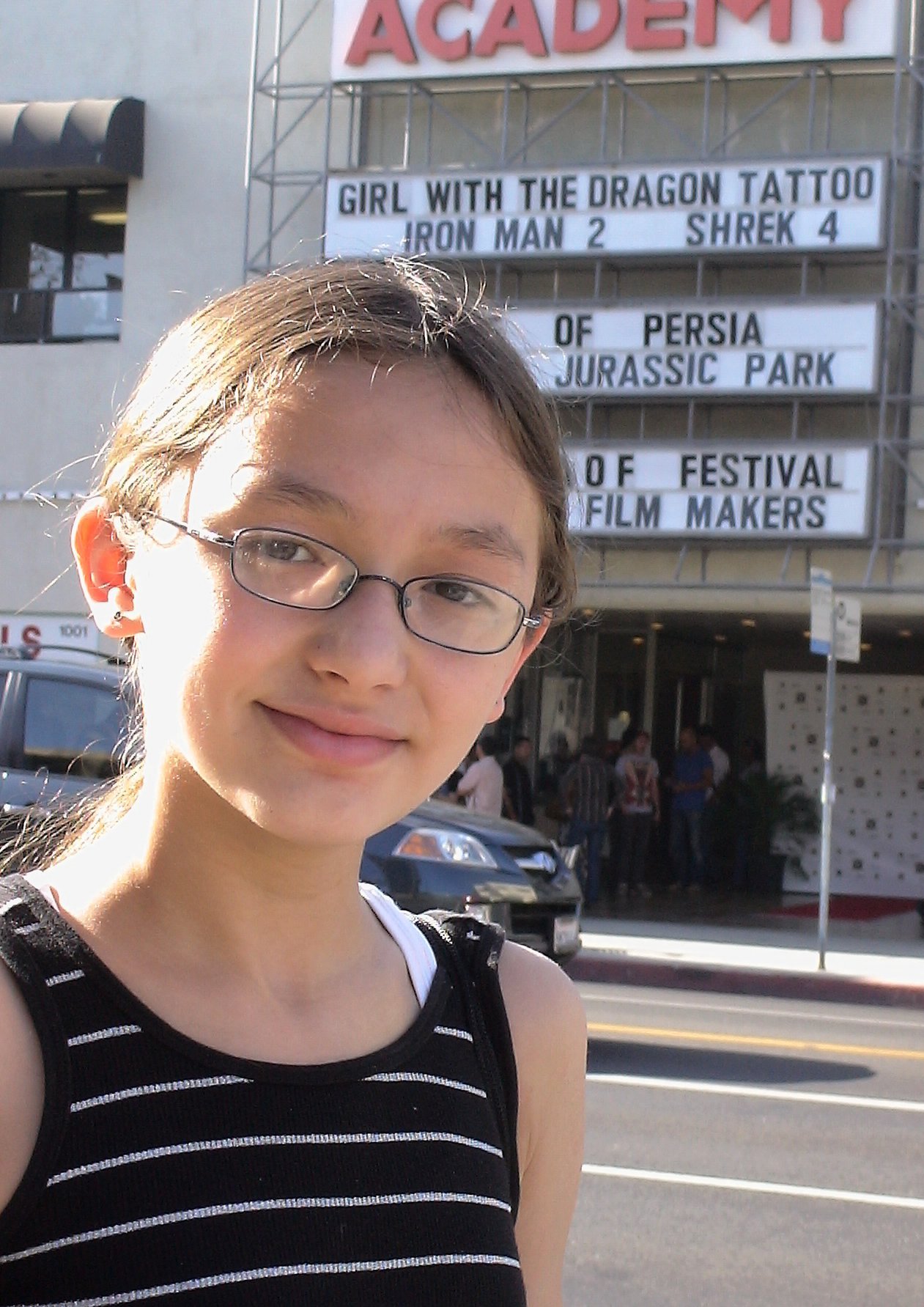 Erin Eidschun at the 2010 Action On Film International Film Festival.