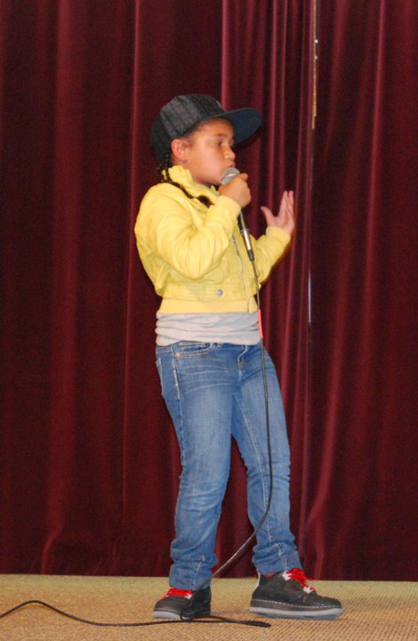 Talent Show singing Jaden Smith/Justin Beiber's Never Say Never