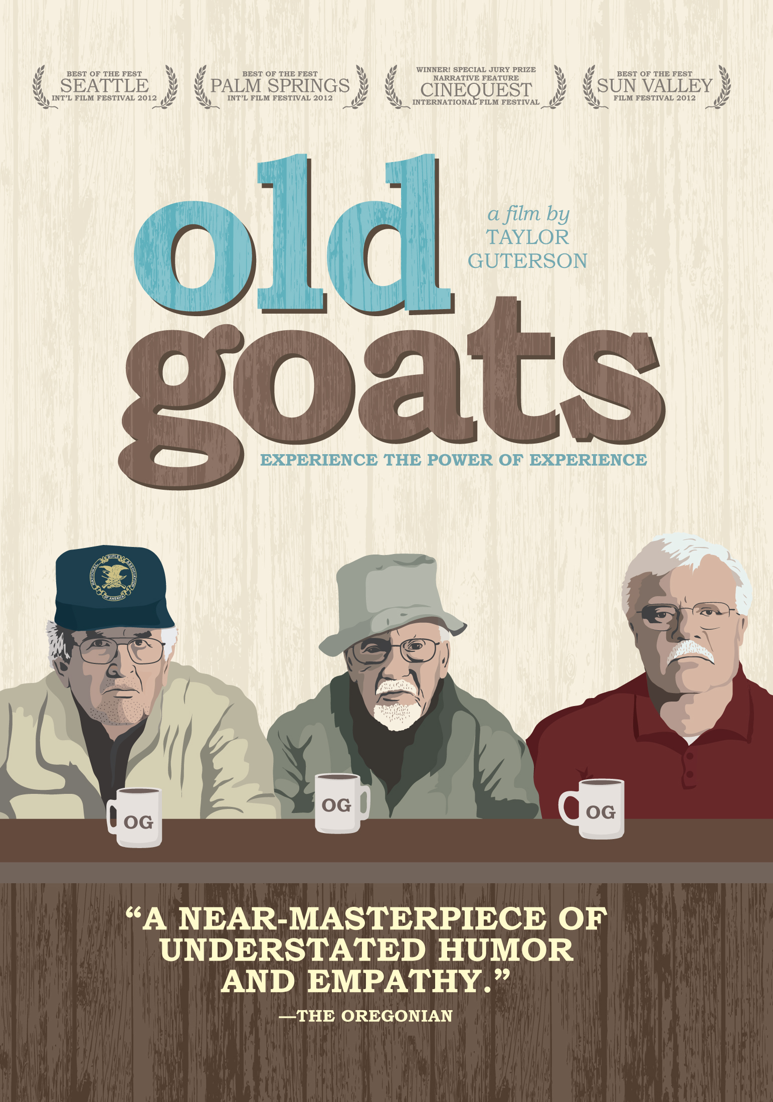 Britton Crosley, Bob Burkholder and David Vander Wal in Old Goats (2011)