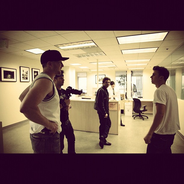 Massholes Episode 1 Shoot with Kenny Wormald, Kurt Finney, Misha Gabriel, and Jimmy Ruggiero