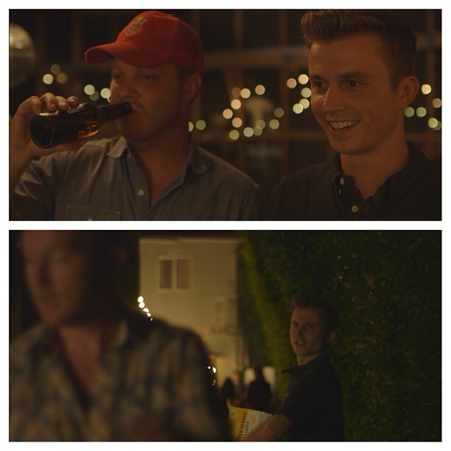 Production Stills from HEY BROTHER. Kurt Finney, Kenny Wormald, Paddy Quinn