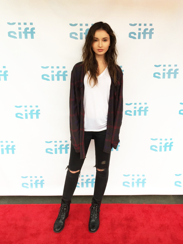 Jenna Berman at 'The Automatic Hate' screening at Seattle Film Festival