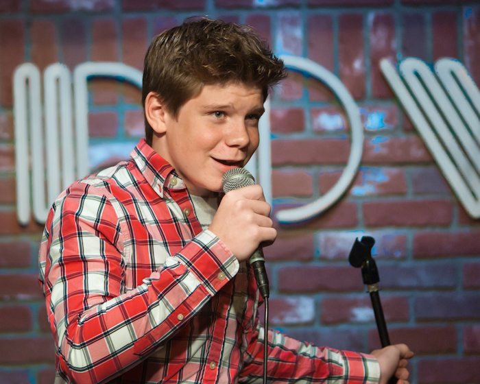 Brandon James at the Hollywood IMPROV