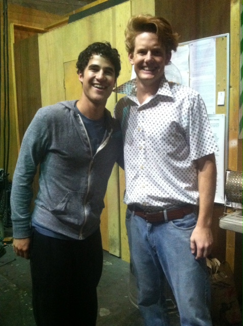 Darren Criss and Jeff Larson