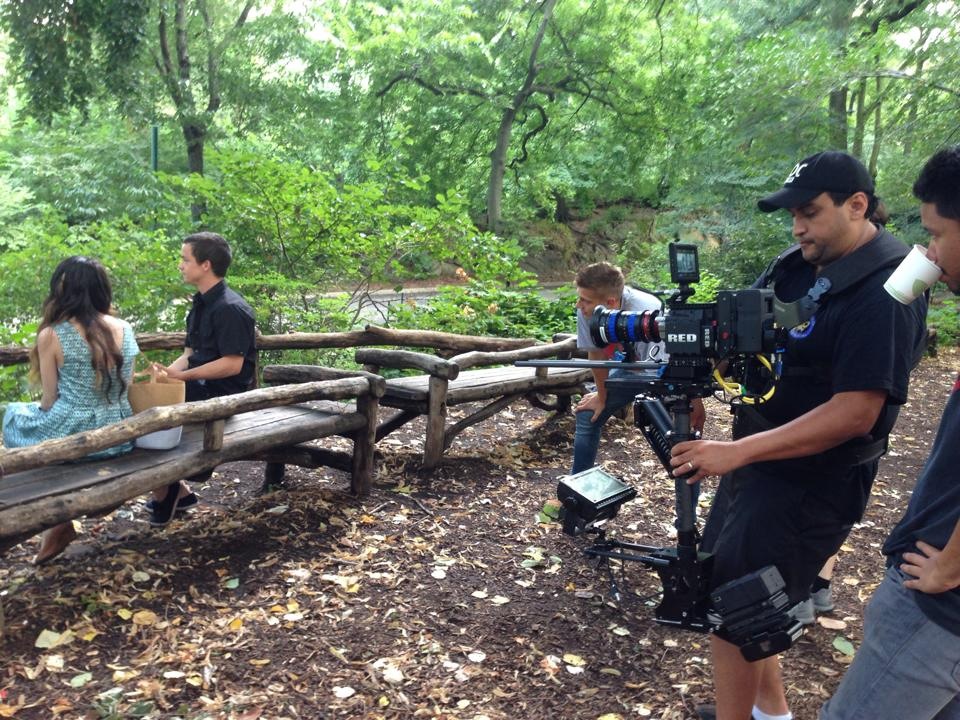 Steadicam in Strawberry Fields (Central Park) NYC