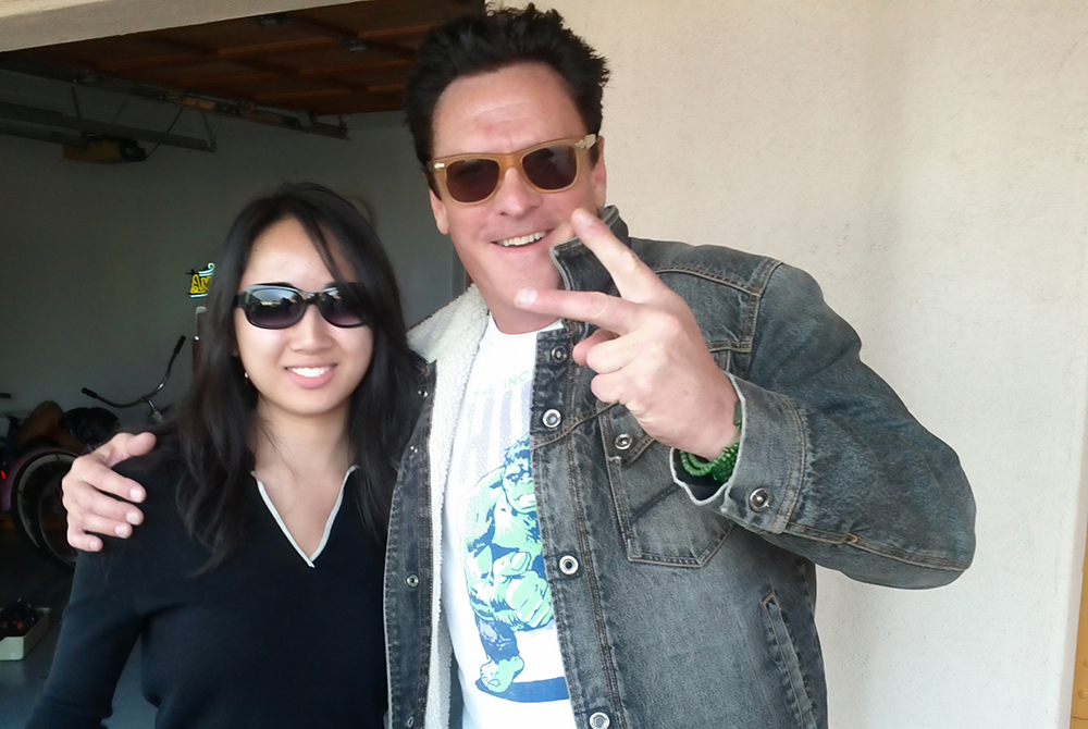 Sophia Pino and Michael Madsen in Malibu Beach: The Movie 2013