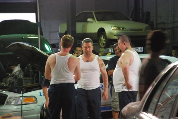 Set still Loving The Bad Man with Stephen Baldwin