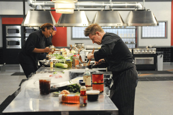 Still of Richard Blais and Tiffany Derry in Top Chef (2006)
