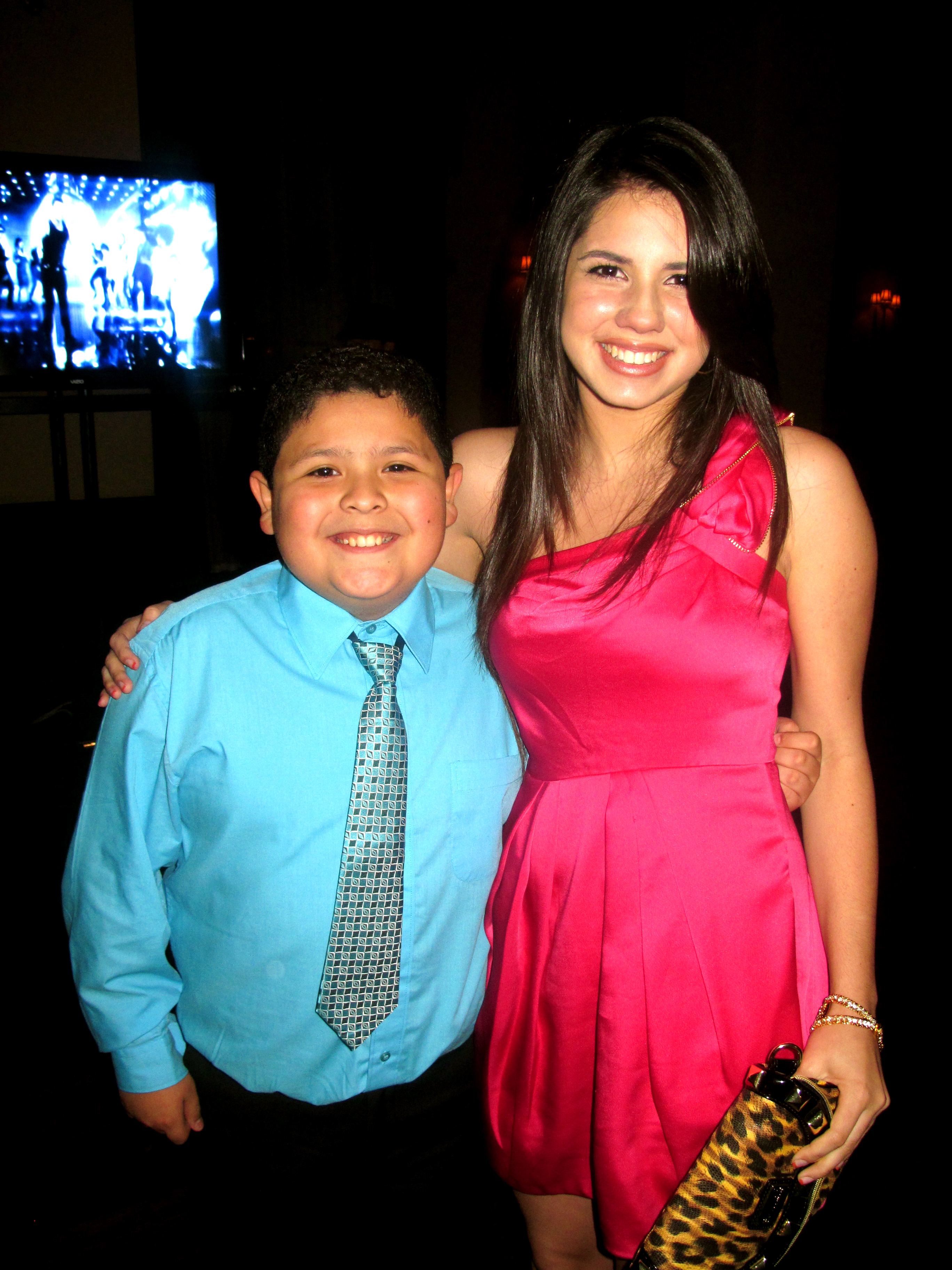 with Rico from Modern Family.