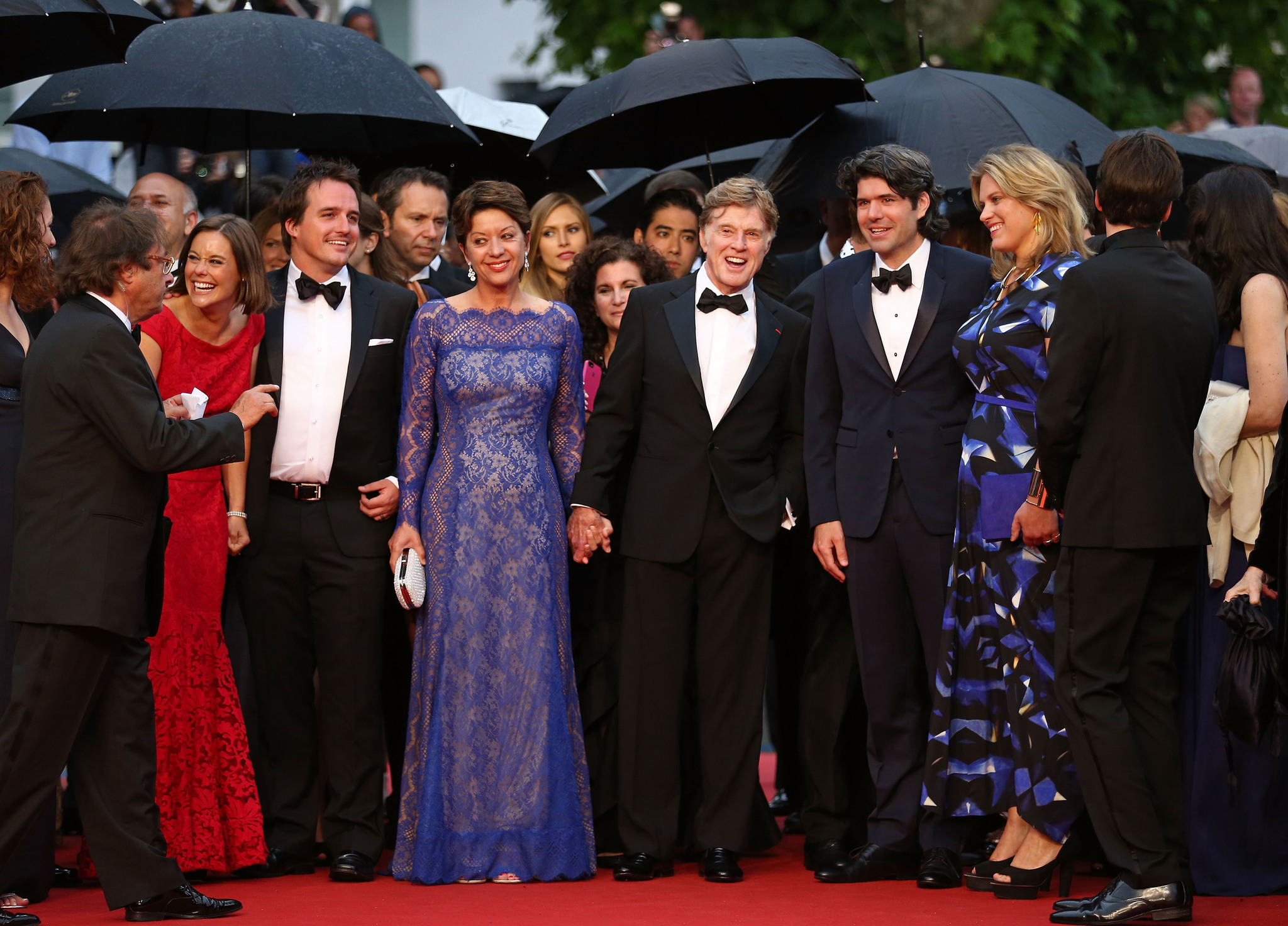 Robert Redford, Neal Dodson, Ashley Williams, Mary Cameron and Cameron Goodyear at event of All Is Lost (2013)