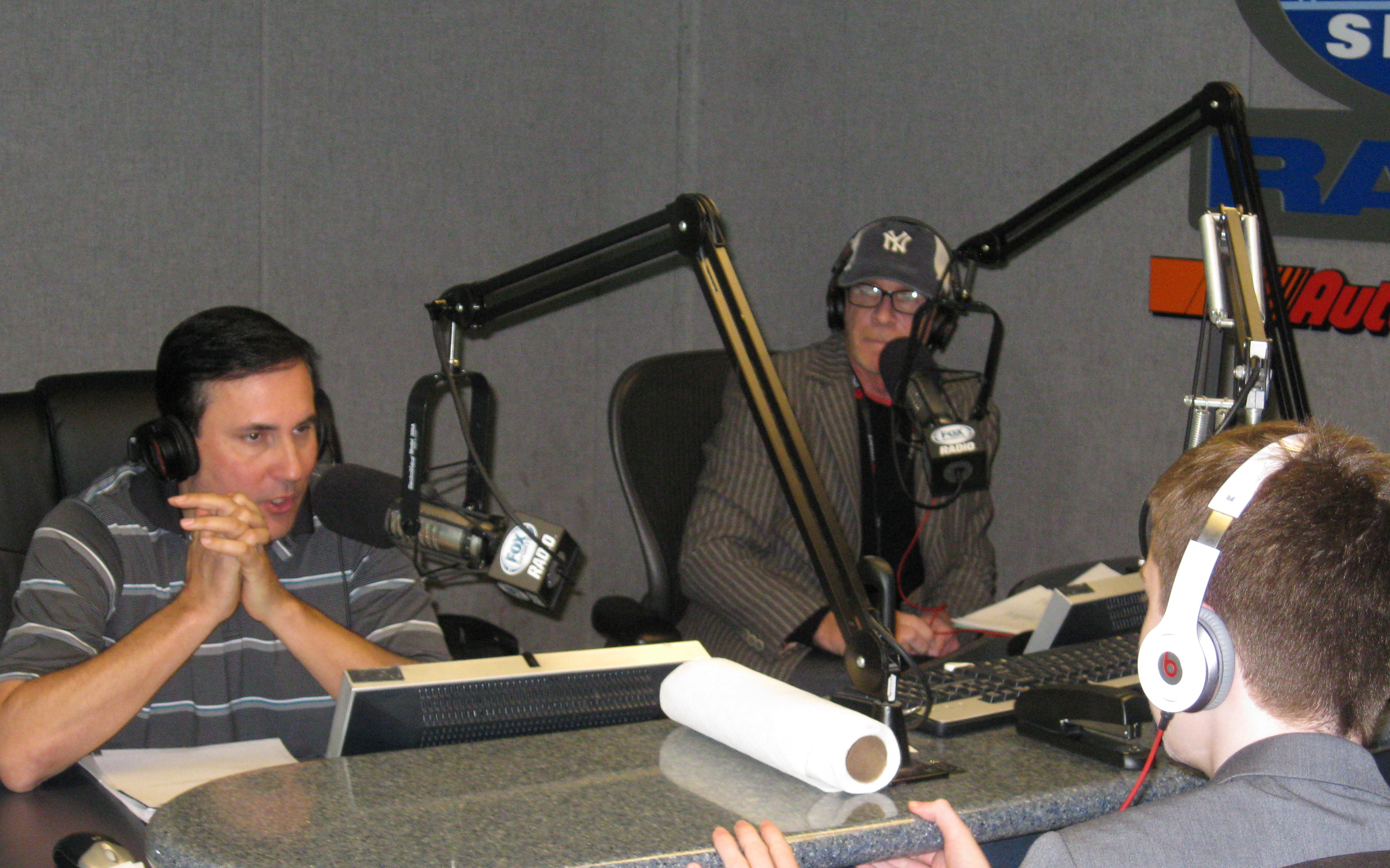 Fox Sports Radio studio, Los Angeles - 2/22/13