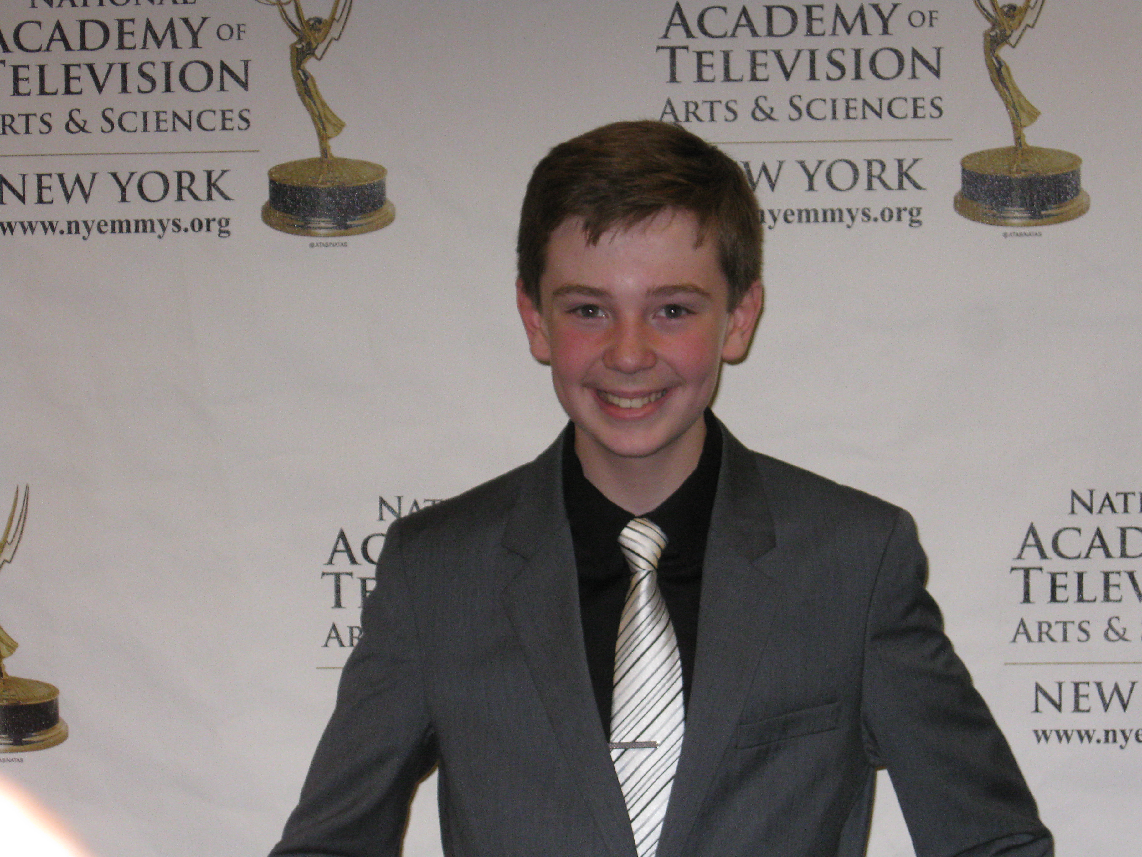 Presenting at NY Emmy Awards, NYC - 4/1/12