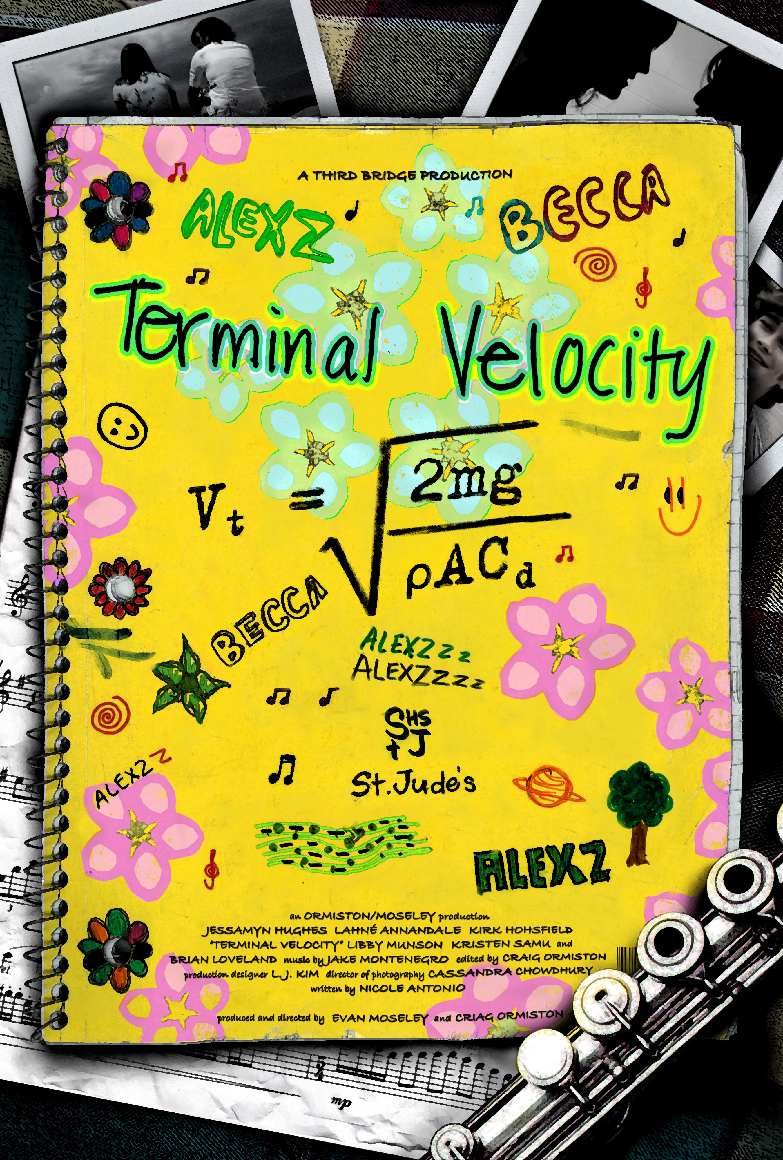 Evan Moseley, Craig Ormiston, Kirk Hohsfield, Jessamyn Hughes and Lahné Annandale in Terminal Velocity (2007)