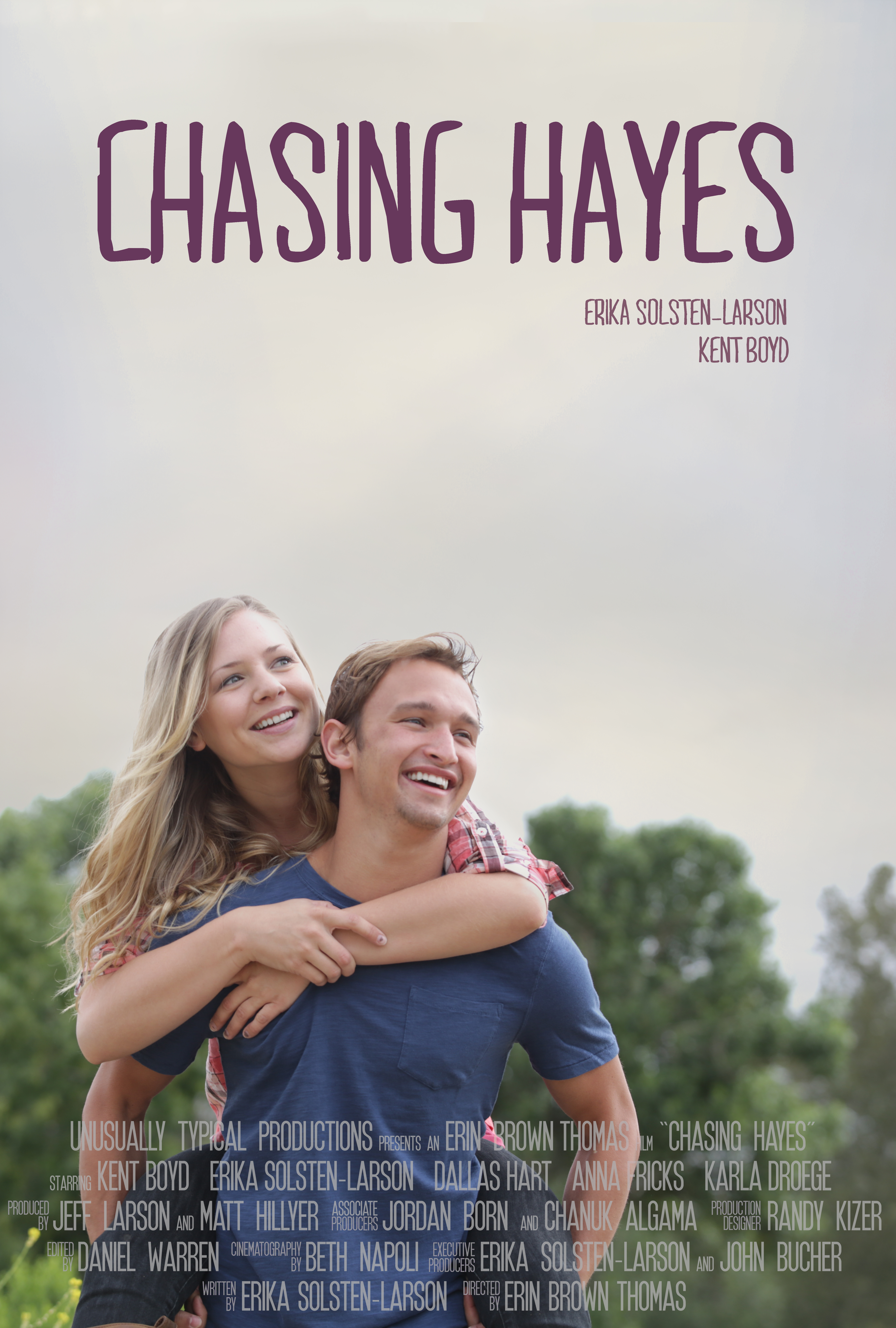 Kent Boyd and Erika Solsten in Chasing Hayes (2015)
