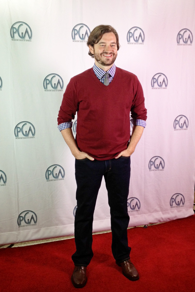 Adam Rosenbaum at the Producers Guild of America Short Film Competition for the premiere of his short film, 