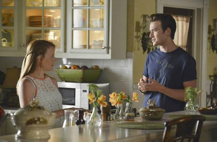 Still of Matt Kane and Katie Leclerc in Switched at Birth (2015)