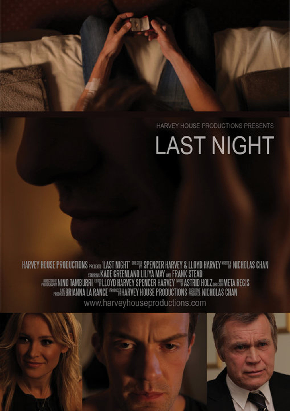 Frank Stead, Liliya May and Kade Greenland in Last Night (2011)