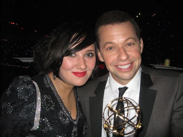 Arefeh Mansouri and Jon Cryer