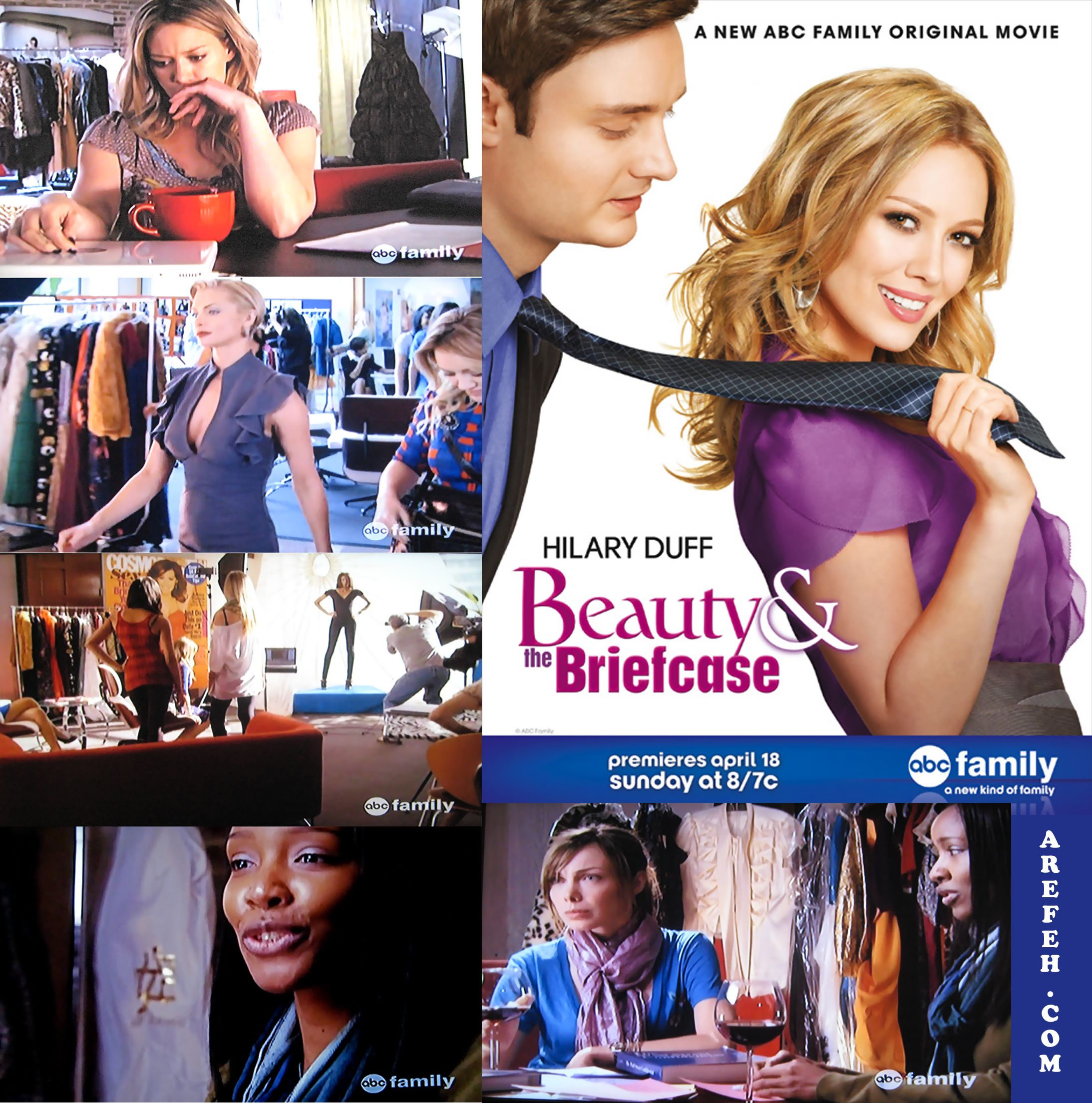 Beauty & the Briefcase Starring Hilary Duff Dresses Designed By Arefeh Mansouri
