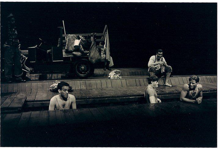 As Tom Joad in Grapes of Wrath at San Jose State University Theatre with Coby Bell, Sam Means, and Joe Tremba