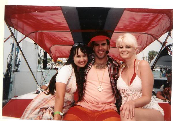 On the set of Piranha (2010) with Eli Roth