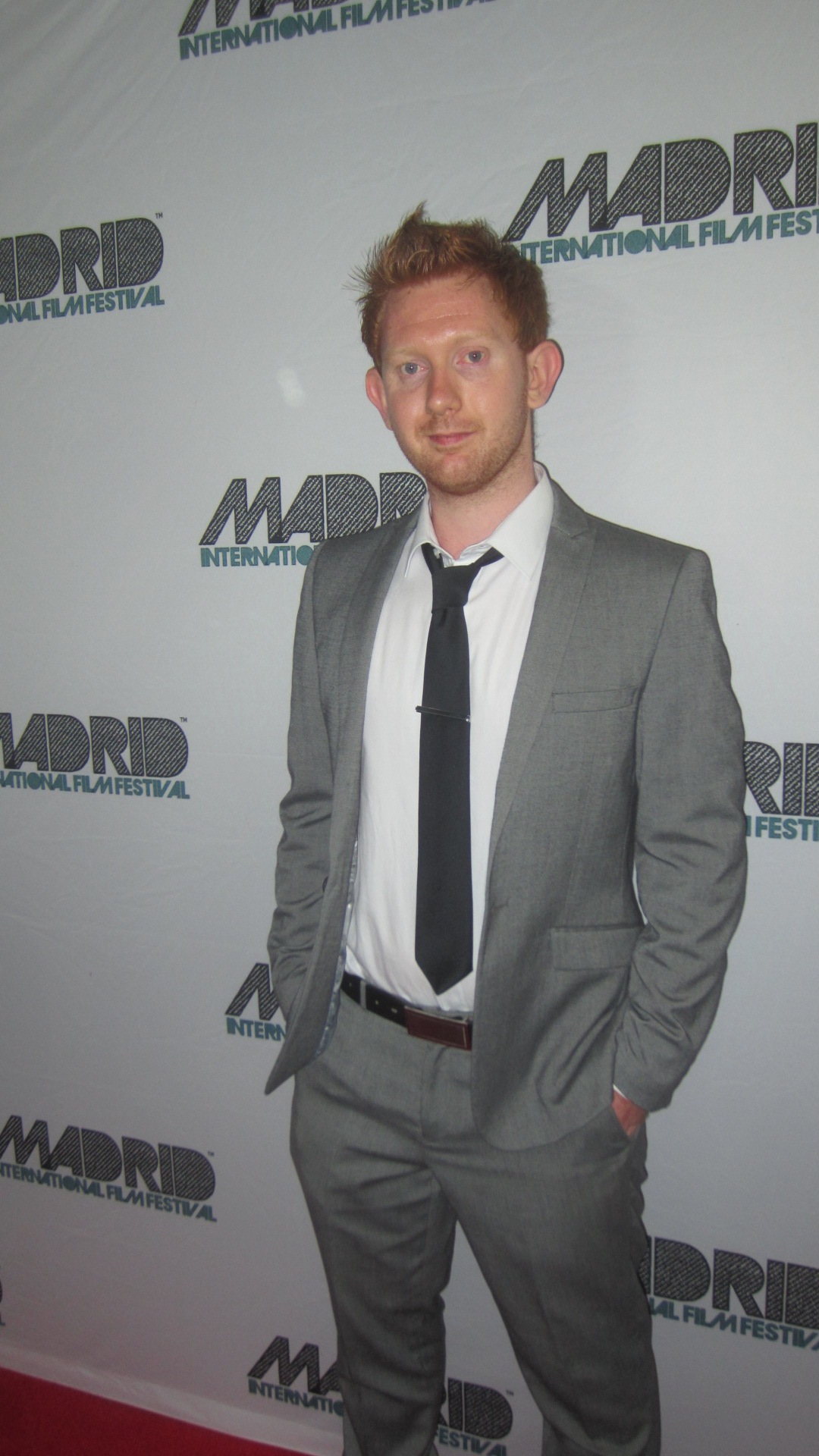 Dominic Ryan at The Madrid International Film Festival. July 2013