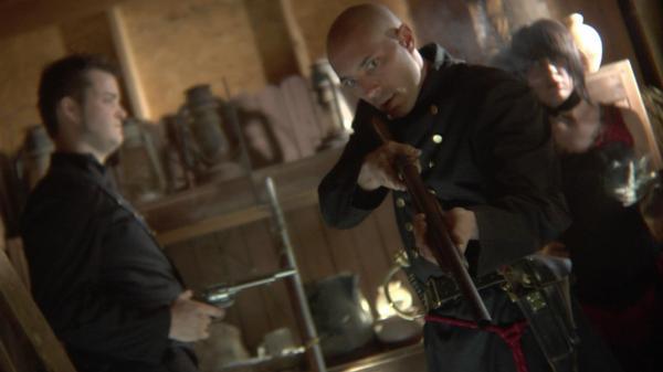 Anderson as Colonel Lee in Western X Webseries