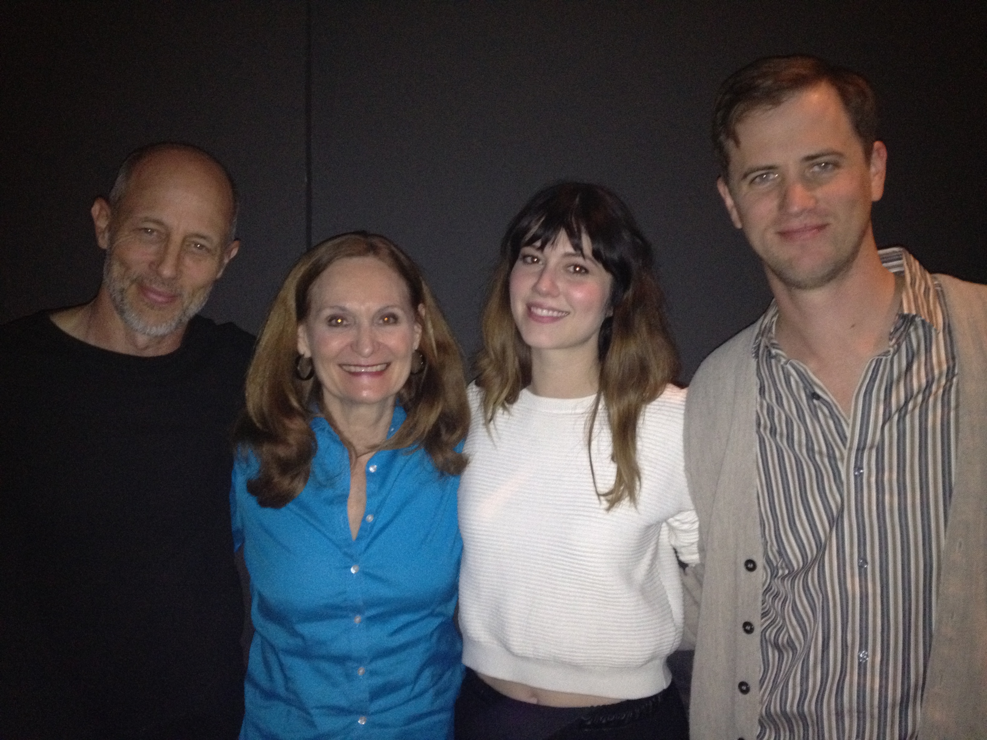 Jon Gries, Beth Grant, Mary Elizabeth Winstead, and Michael M. McGuire at the premiere of Faults (SXSW 2014).