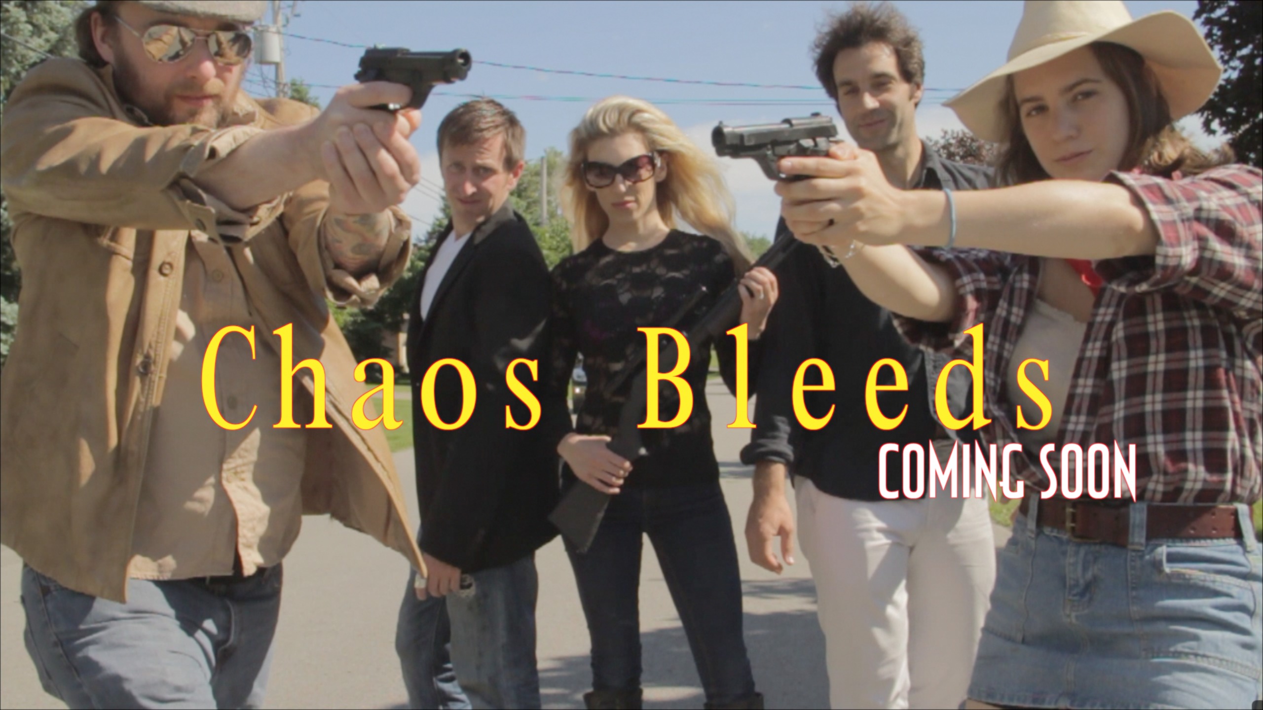 Cast and Crew from 'Chaos Bleeds'