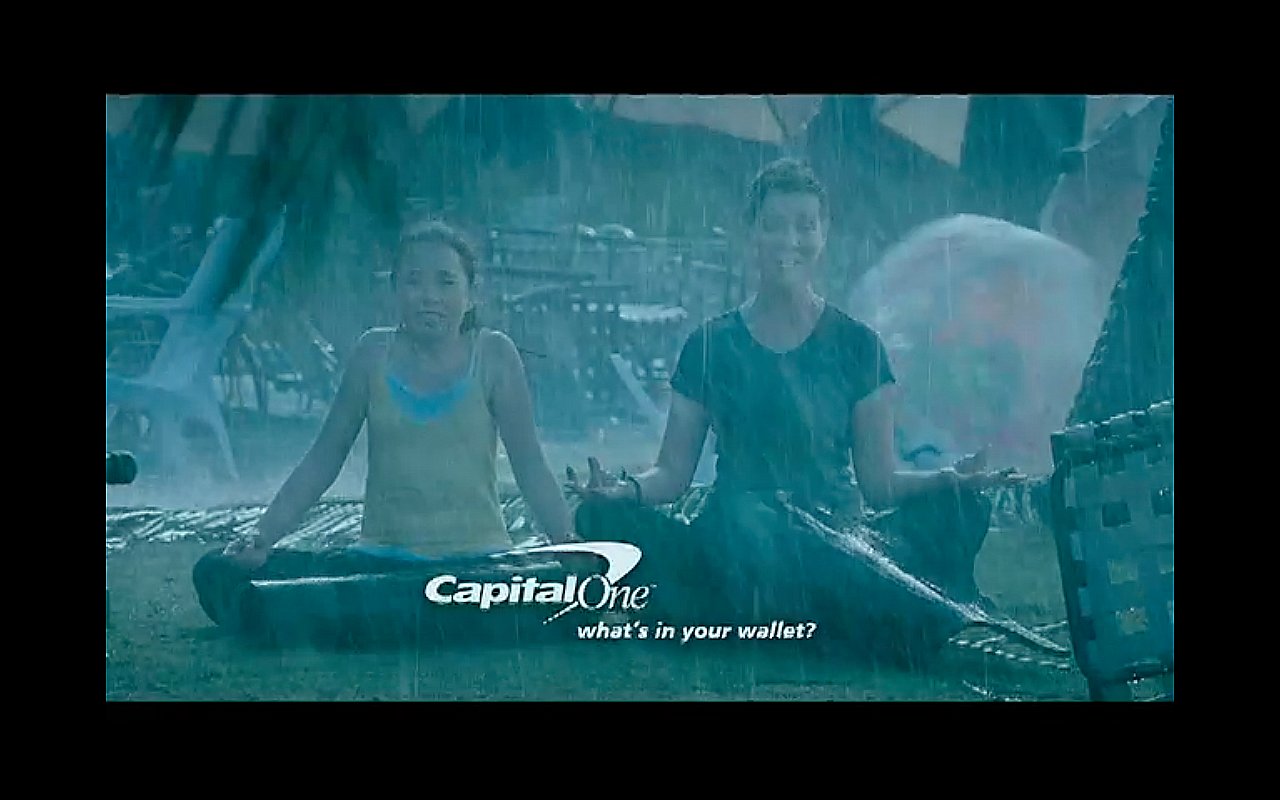 Still of Celia Kenney and Molly Bryant - Capital One Commercial