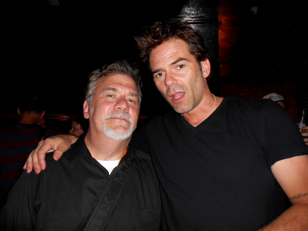 Patrick G. Keenan with Billy Burke from Revolution.