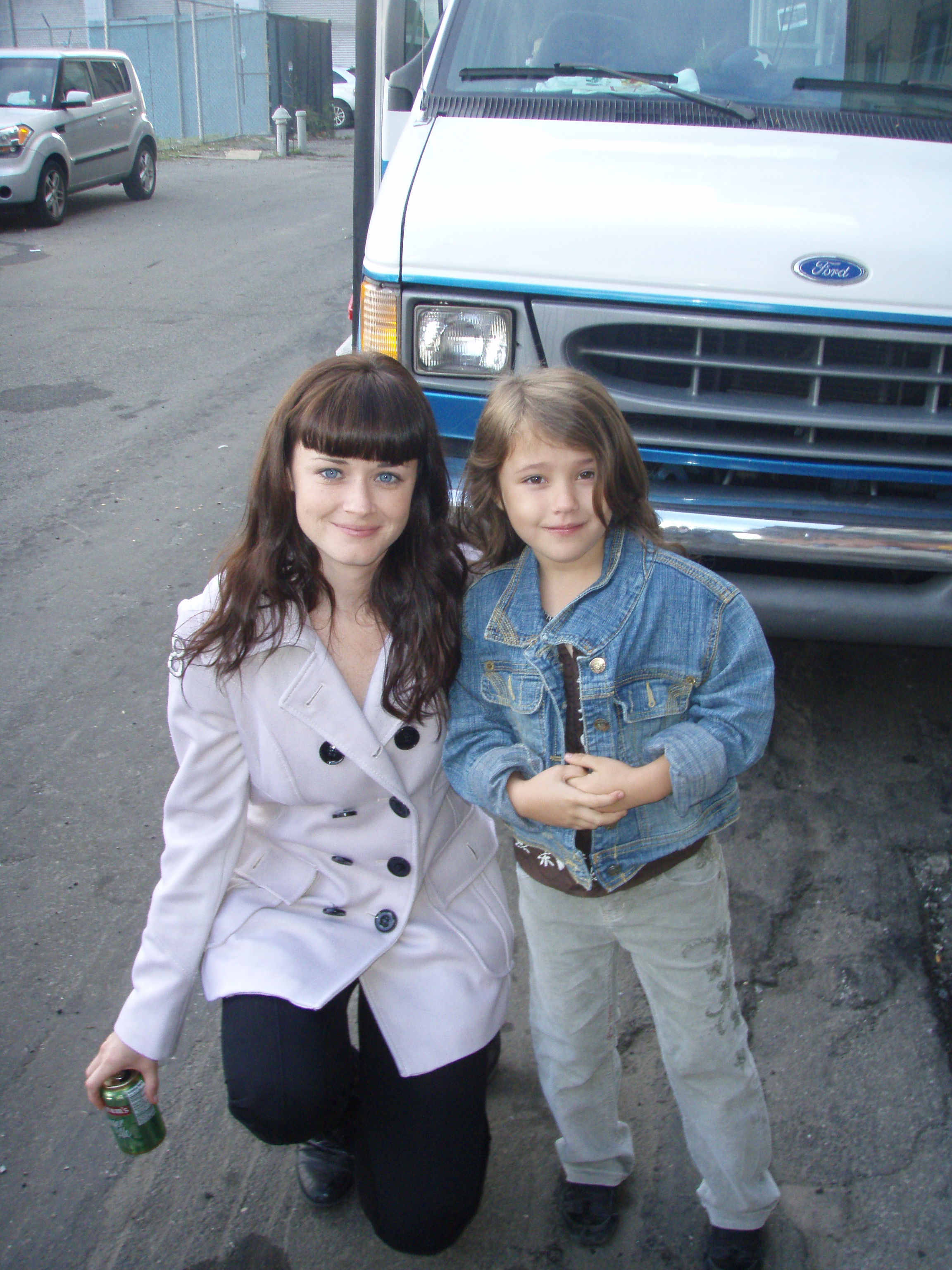 Breanna And Alexis Bledel on Violet & Daisy Shoot