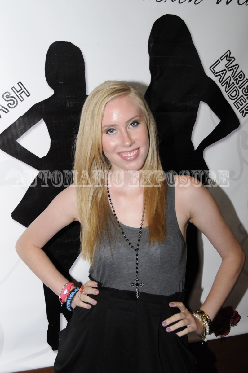 Sarah Stettler on the Red Carpet for Concrete Minds Charity Event