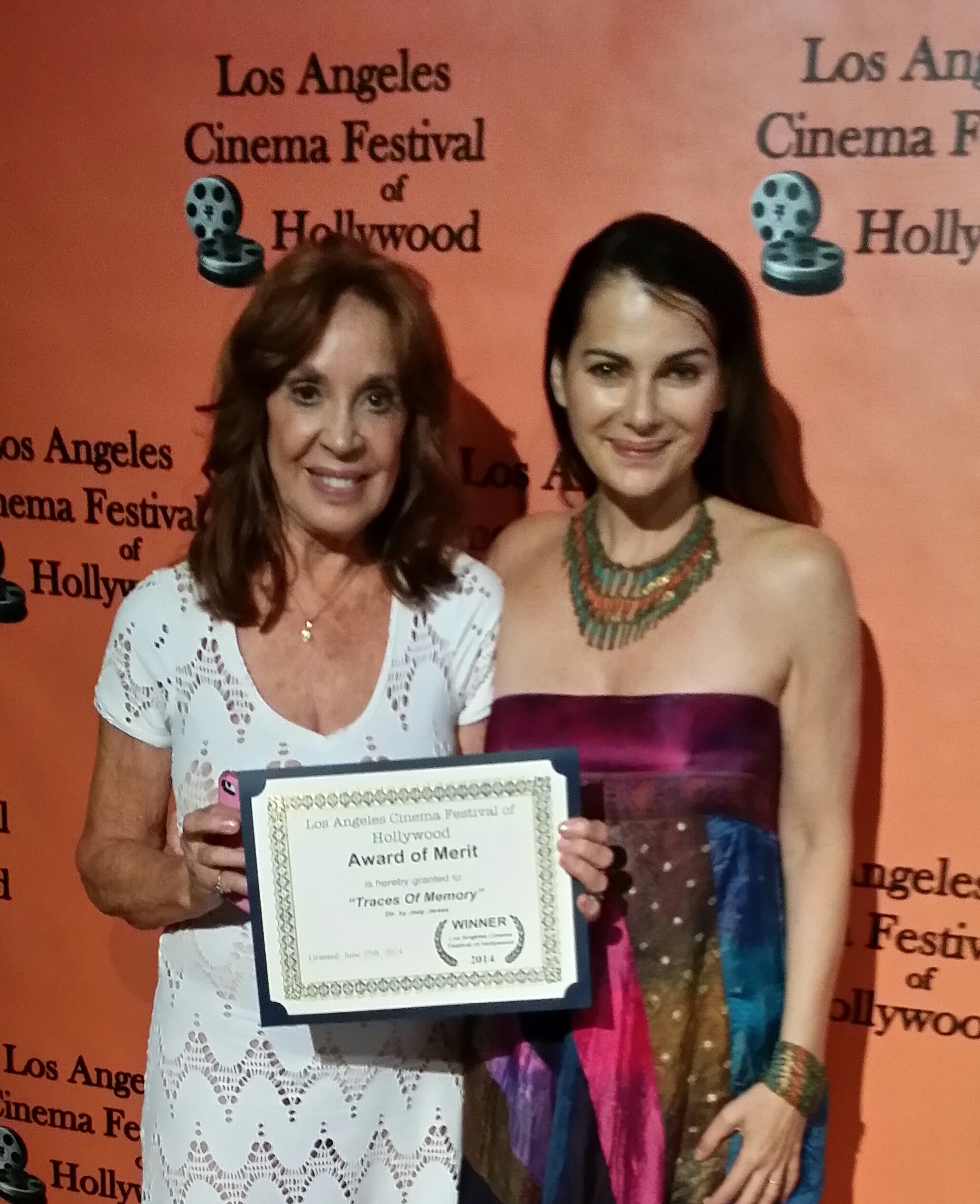 Los Angeles Cinema Film Festival AWARD OF MERIT 2014 for short film: 