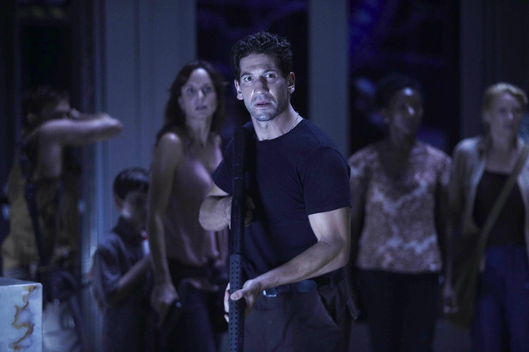 Still of Sarah Wayne Callies, Jon Bernthal and Jeryl Prescott in Vaiksciojantys negyveliai (2010)