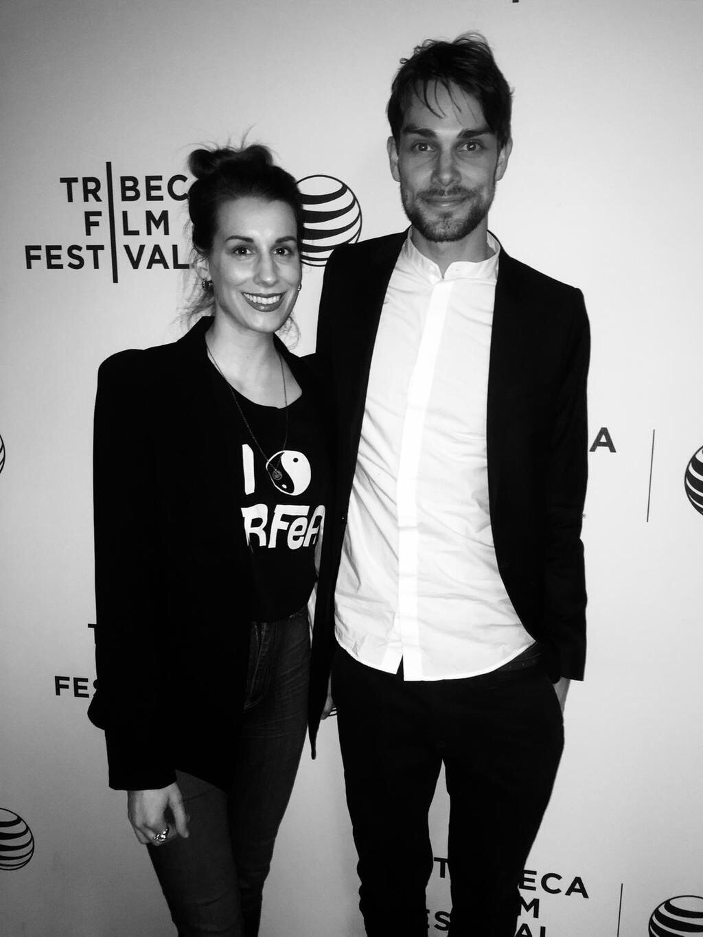 Atending Tribeca Film Festival with Rebecca Steele