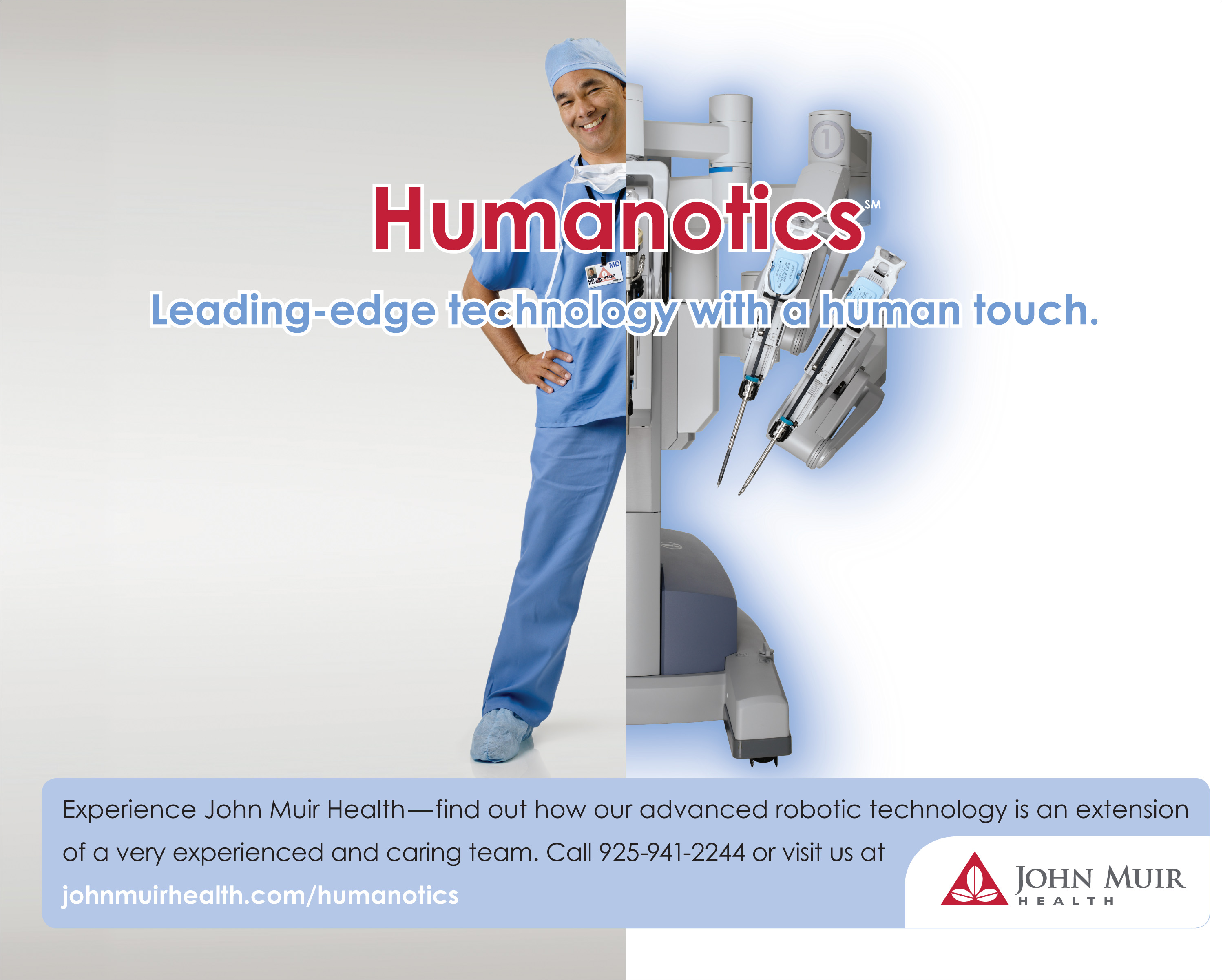 John Muir Hospital Robotics Ad Campaign
