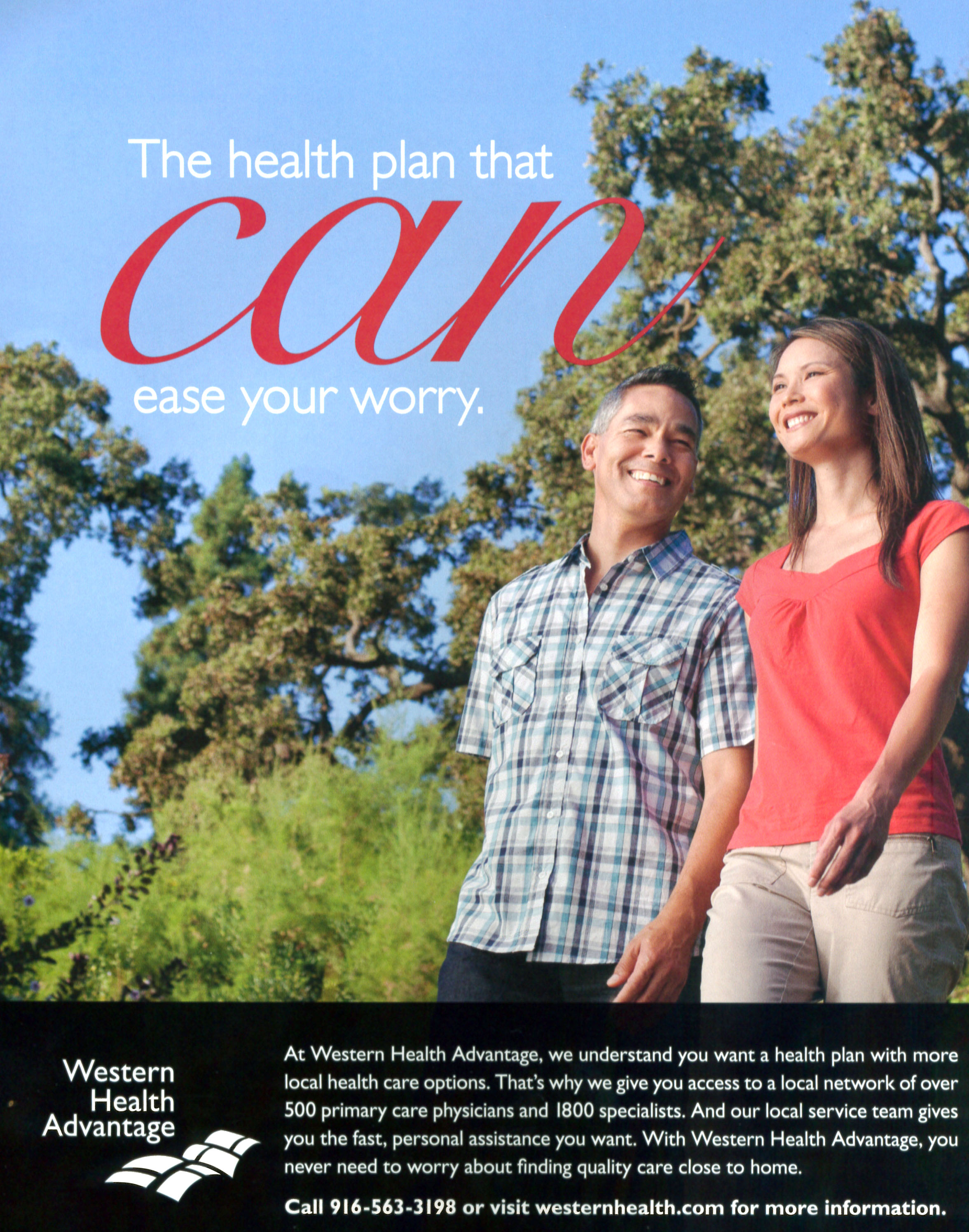 Western Health Advantage Print Campaign