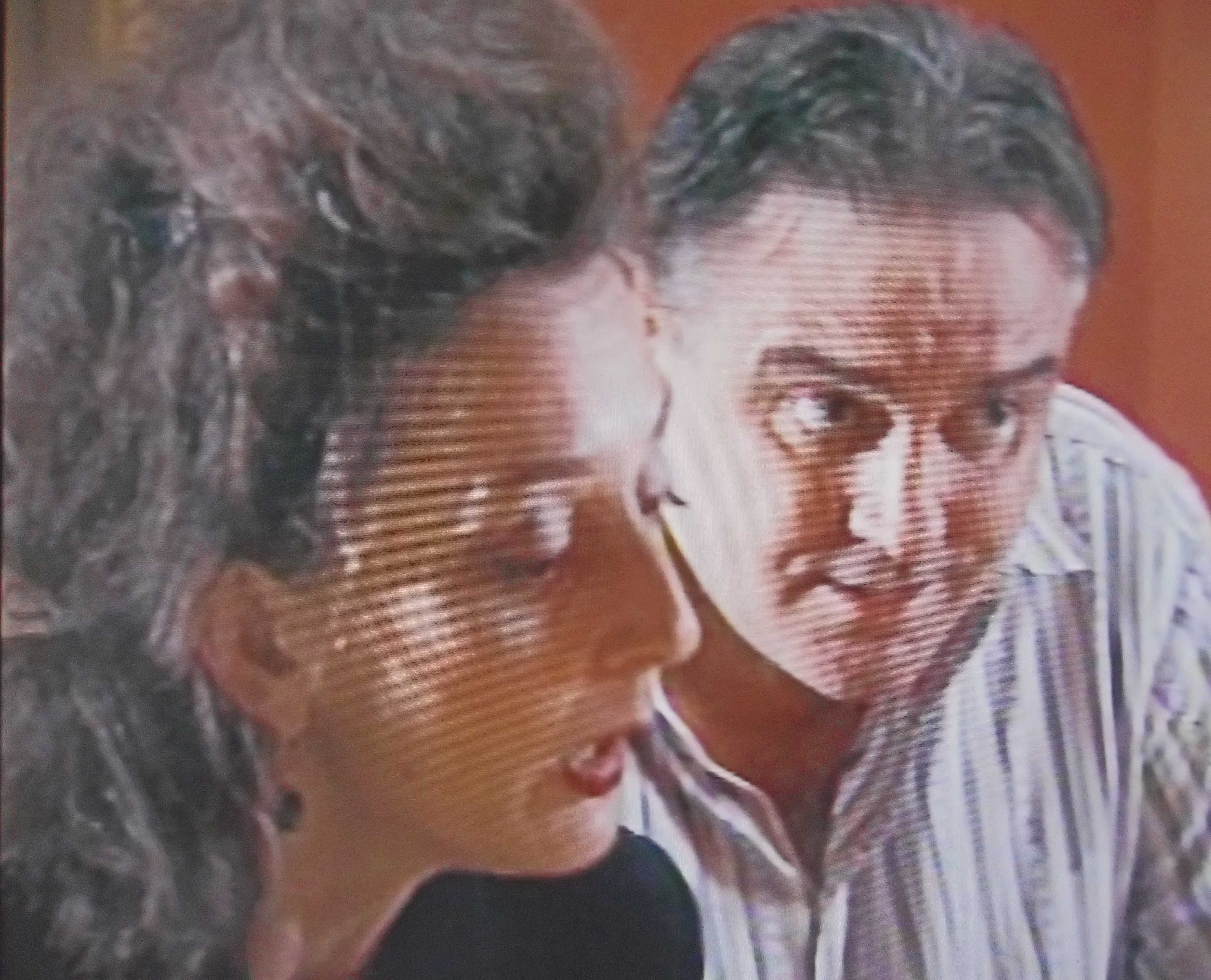 Bella Minkoff in 'TOO MANY COOKS' dir: Conor Macanally. Zenith/Blaze 2004 with Tony Slattery