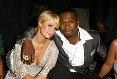 Paris Hilton and 50 Cent