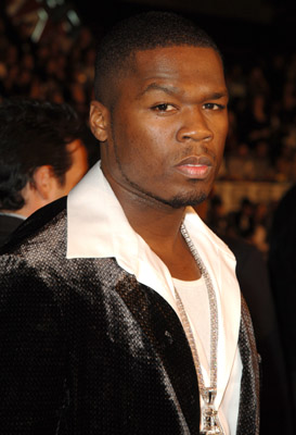 50 Cent at event of Get Rich or Die Tryin' (2005)