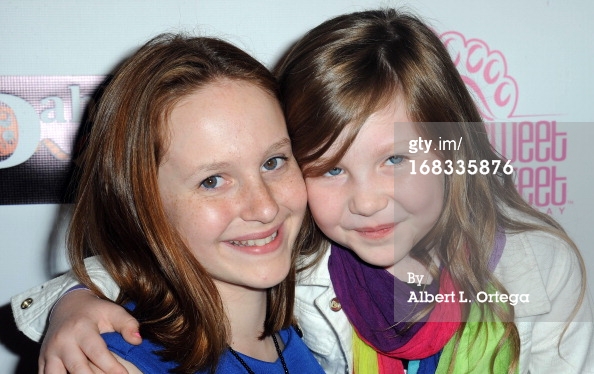 Mandalynn at the premiere of her movie THE DEAD KID with actress Ella Anderson (Business or Pleasure, Ant Farm)