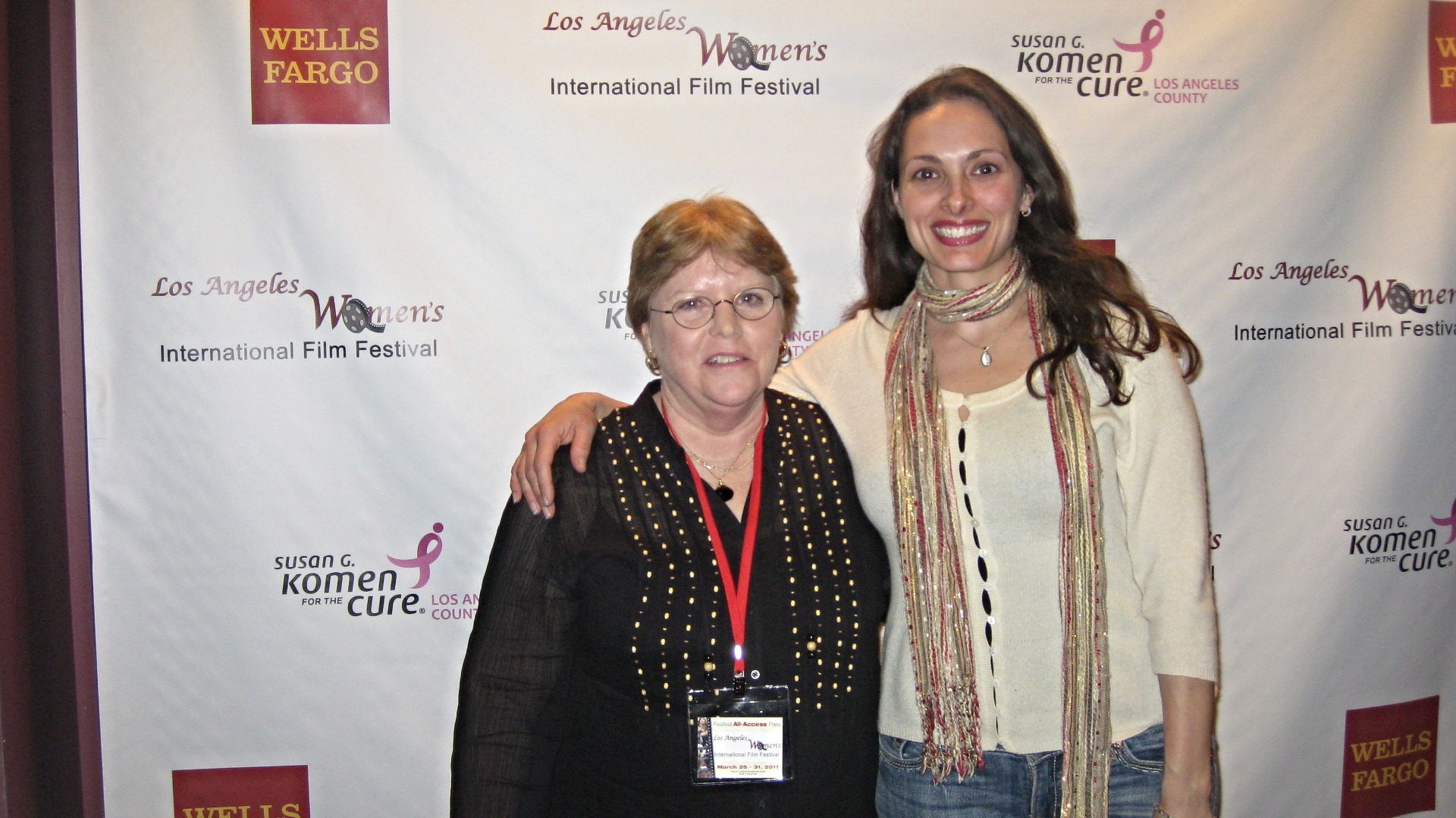 LA Women's Film Festival with writer/director of Detour.