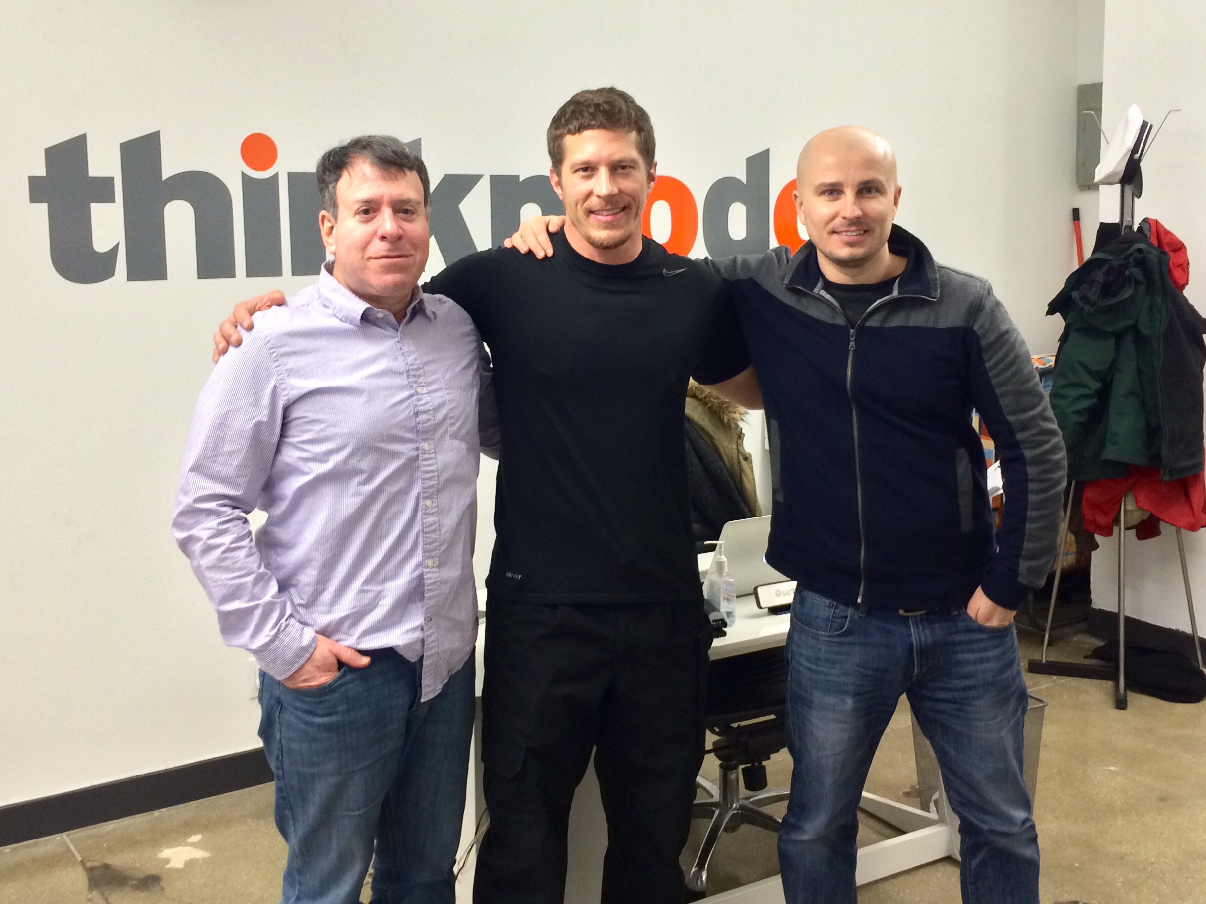 Thinkmodo James Percelay Michael Krivicka with Joe Fidler