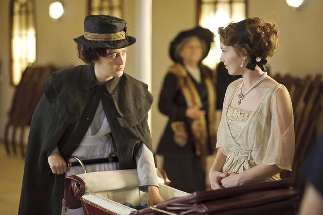 Still of Perdita Weeks and Izabella Urbanowicz in Titanic (2012)