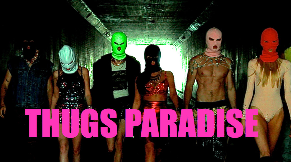 Still of Rebecca Fraiser, Laura Hand, Lloyd Culberson, Carla Belnap, Drew Harwood and Aria Emory in Thugs Paradise: A Fashion Portrait (2014)