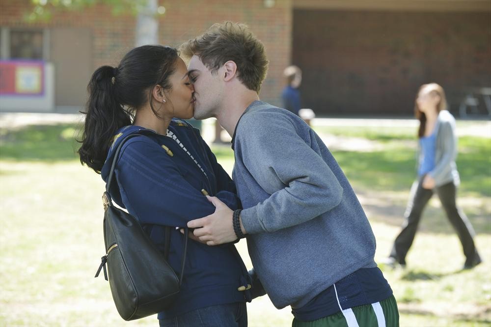 Still of Grey Damon and Kylie Bunbury in Twisted (2013)