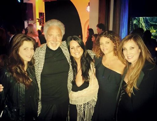 Nicolette Noble, Tom Jones @ Jeff Franklin's House