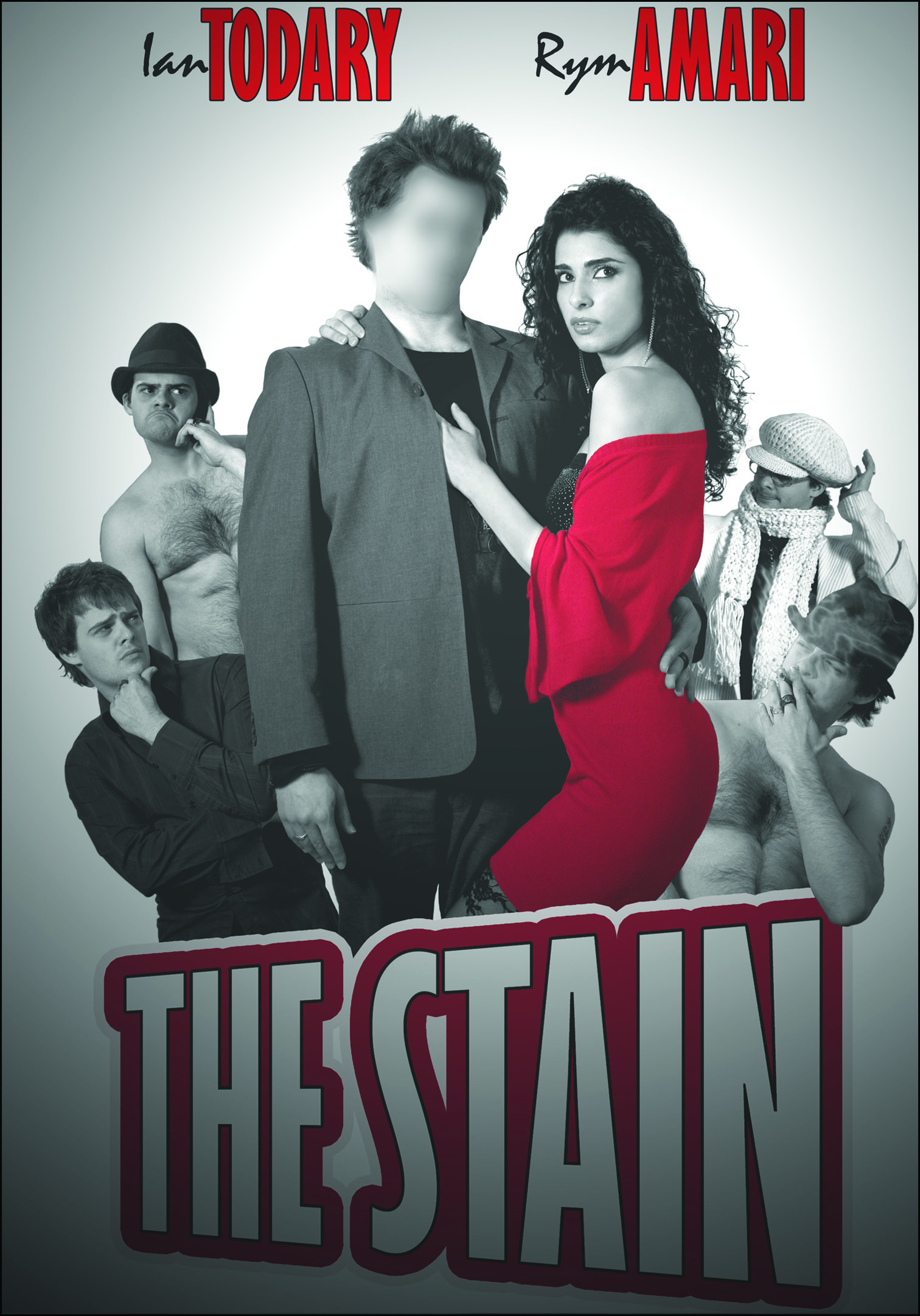 Poster of Ian Todary's THE STAIN screened at film festivals